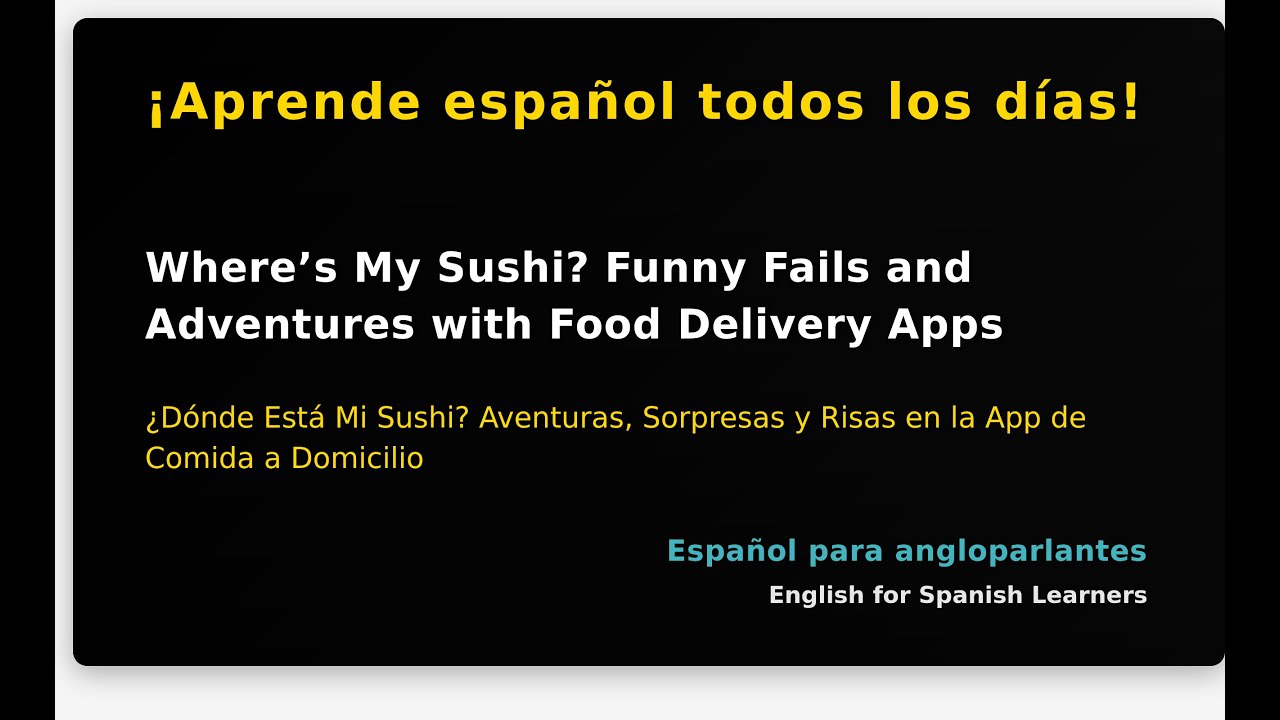 Where’s My Sushi? Funny Fails and Adventures with Food Delivery Apps