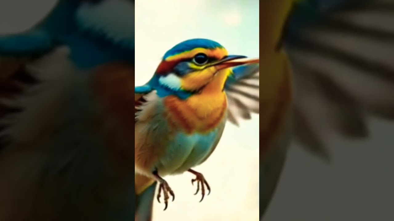 नन्ही चिड़िया की हिम्मत  🐦 