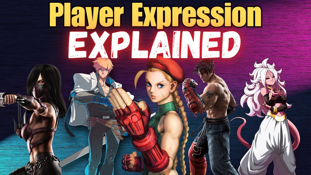 What is Player Expression in Fight Games?