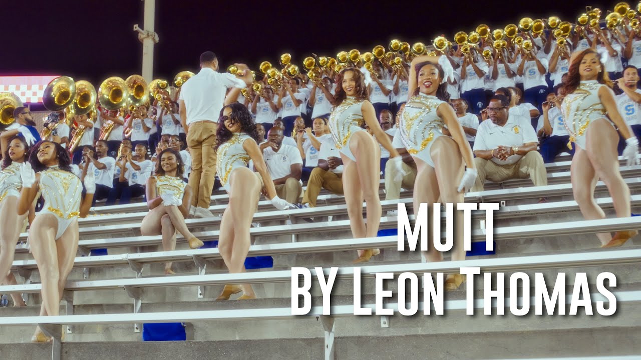 Mutt by @leonthomasmusic 🔥 | Southern University Marching Band & Dancing Dolls | vs Fresno 