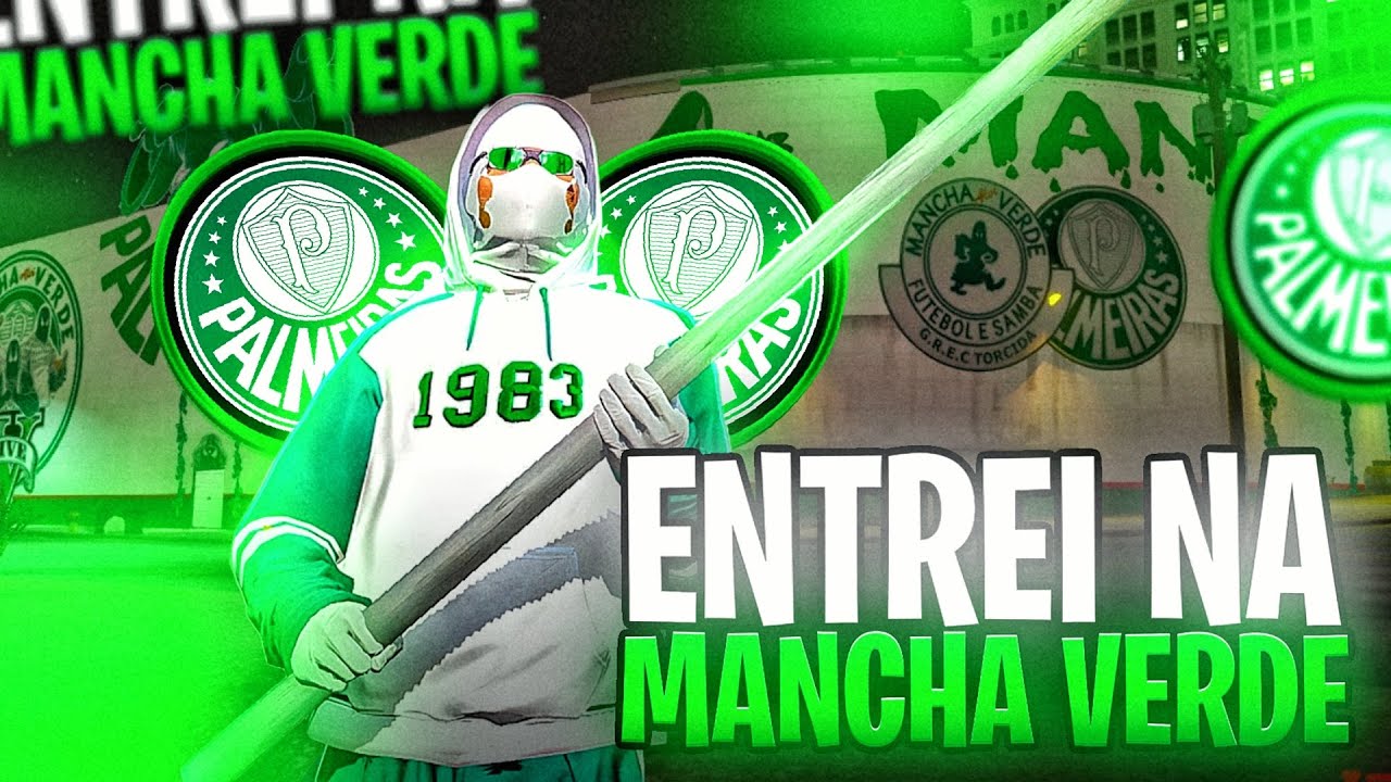 CONHECI A TORCIDA MANCHA VERDE - M.V - GTA RP FIVEM TORCIDAS