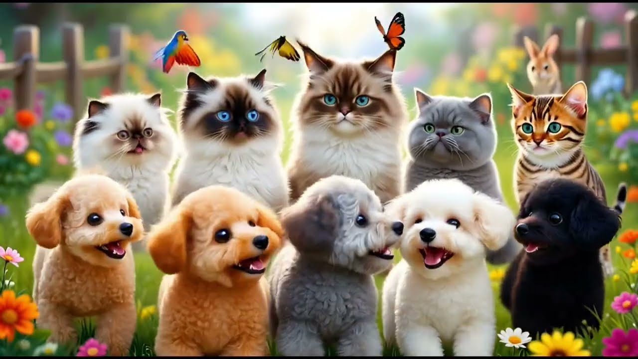Collection of Tiny Pets Playing Happily 🐶🐱🐰 | Cute Friendly Baby Animals Compilation