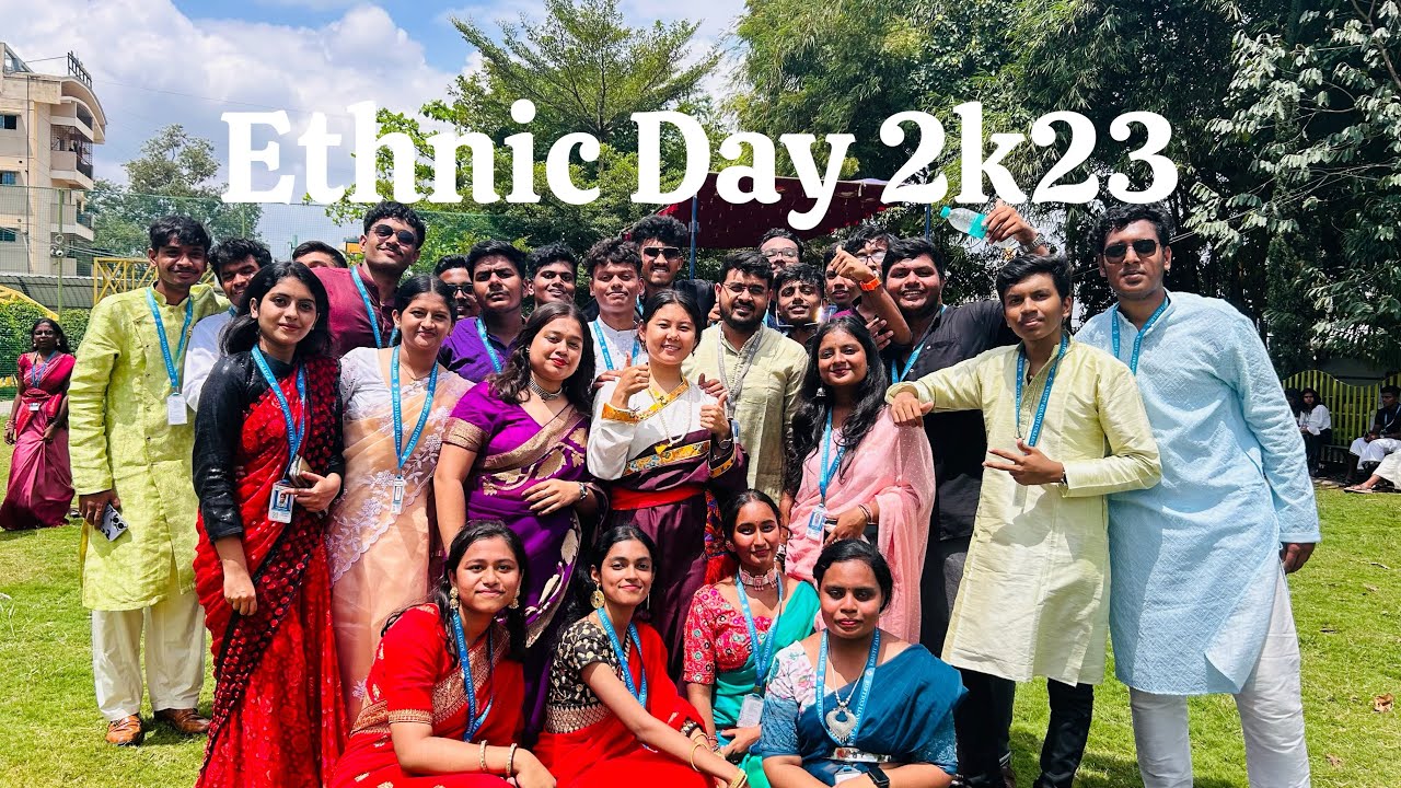 Ethnic Day 2k23 ft kjc 🪄🪅✨ || Tibetan vlogger ||