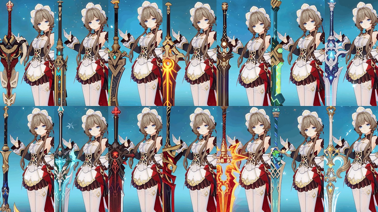 Sandrone 4 And 5 Star Weapon Damage Comparison