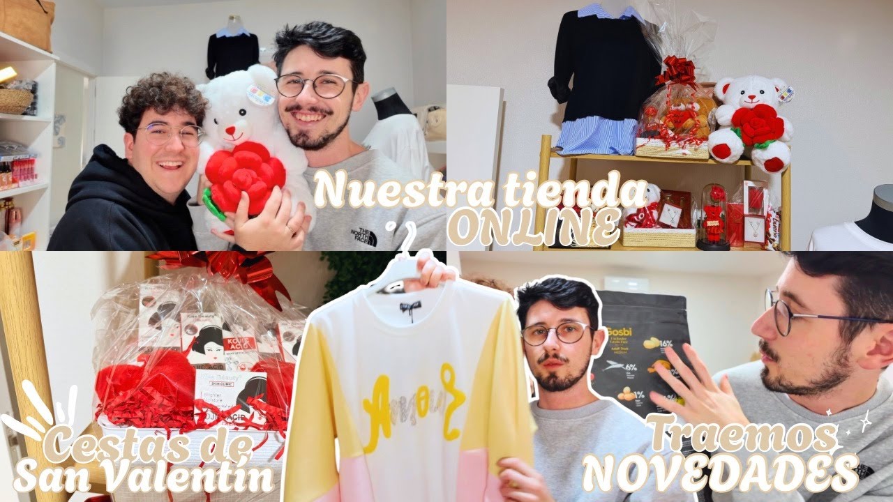 PREPARANDO LA TIENDA PARA SAN VALENTÍN 💘 + UNBOXING DE COSITAS PARA GALA 🐶