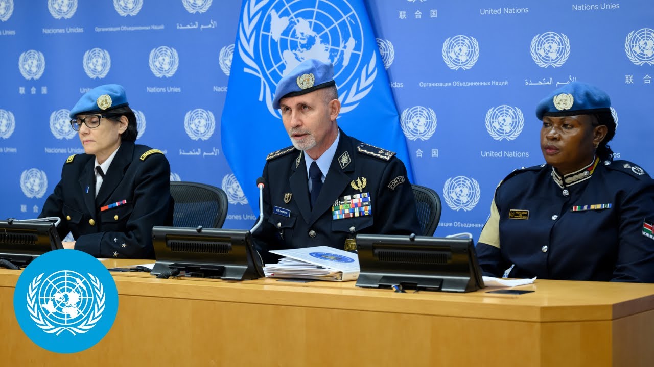 United Nations Chiefs of Police Summit - Press Conference