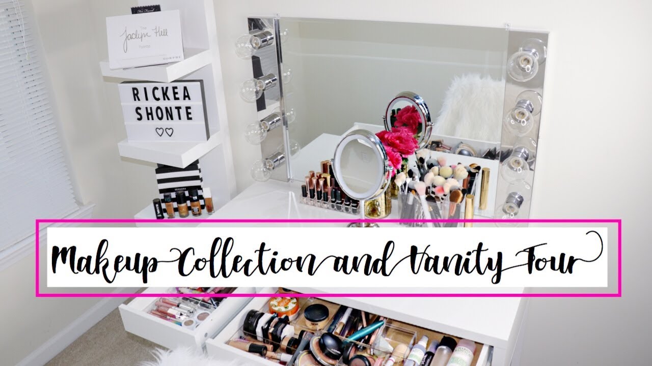 My Makeup Collection and Vanity Tour 2018