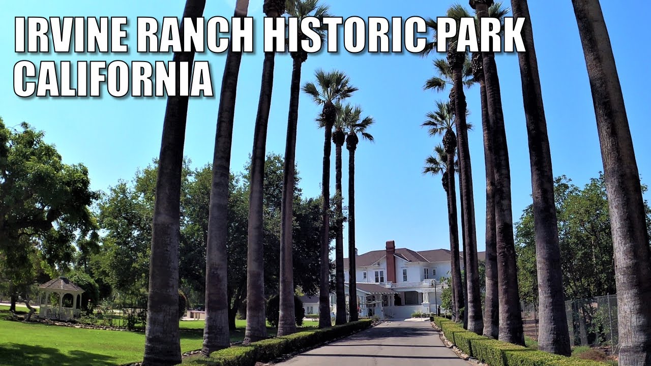 🚲🍊 🎵   IRVINE RANCH Historic Park  | 4K Park Ride & Walk