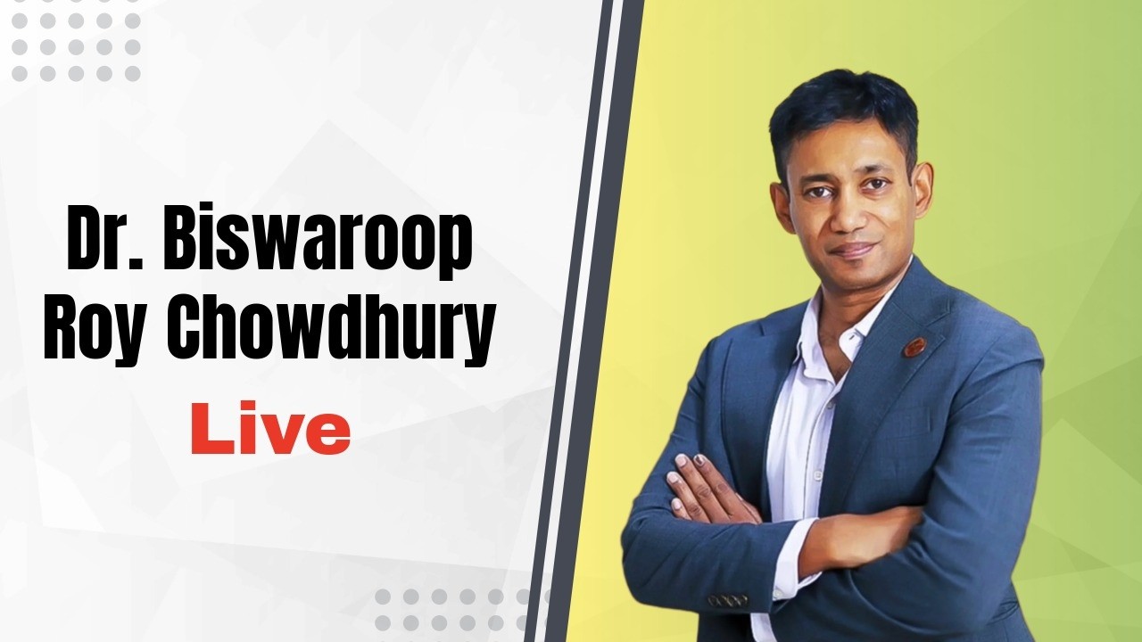 #live   Dr. Biswaroop Roy Chowdhury LIVE