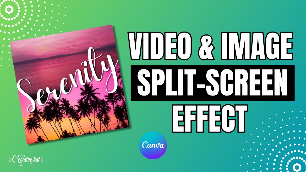 How To Create an Image & Video Split Screen Effect in Canva