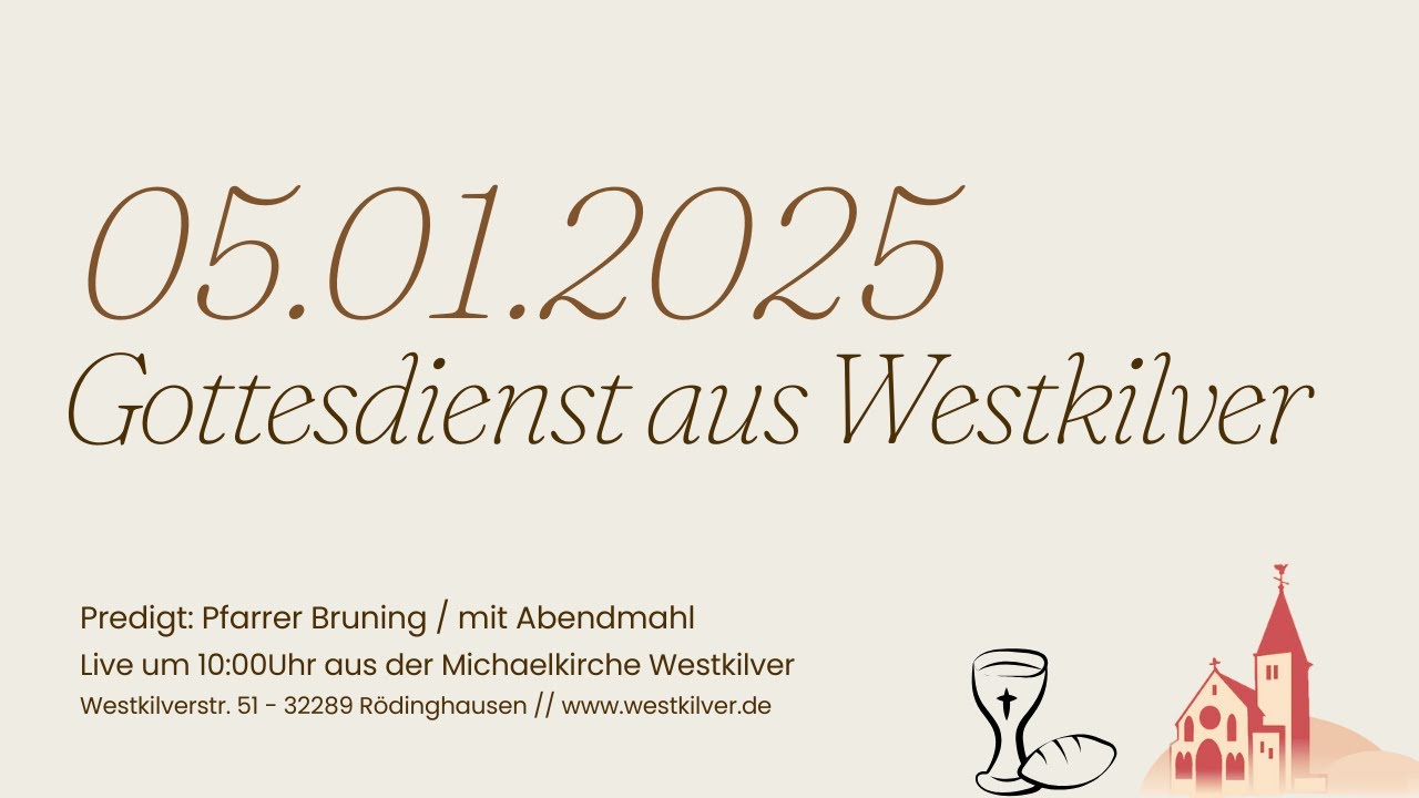Neujahresgottesdienst 2025 aus der Michaelkirche