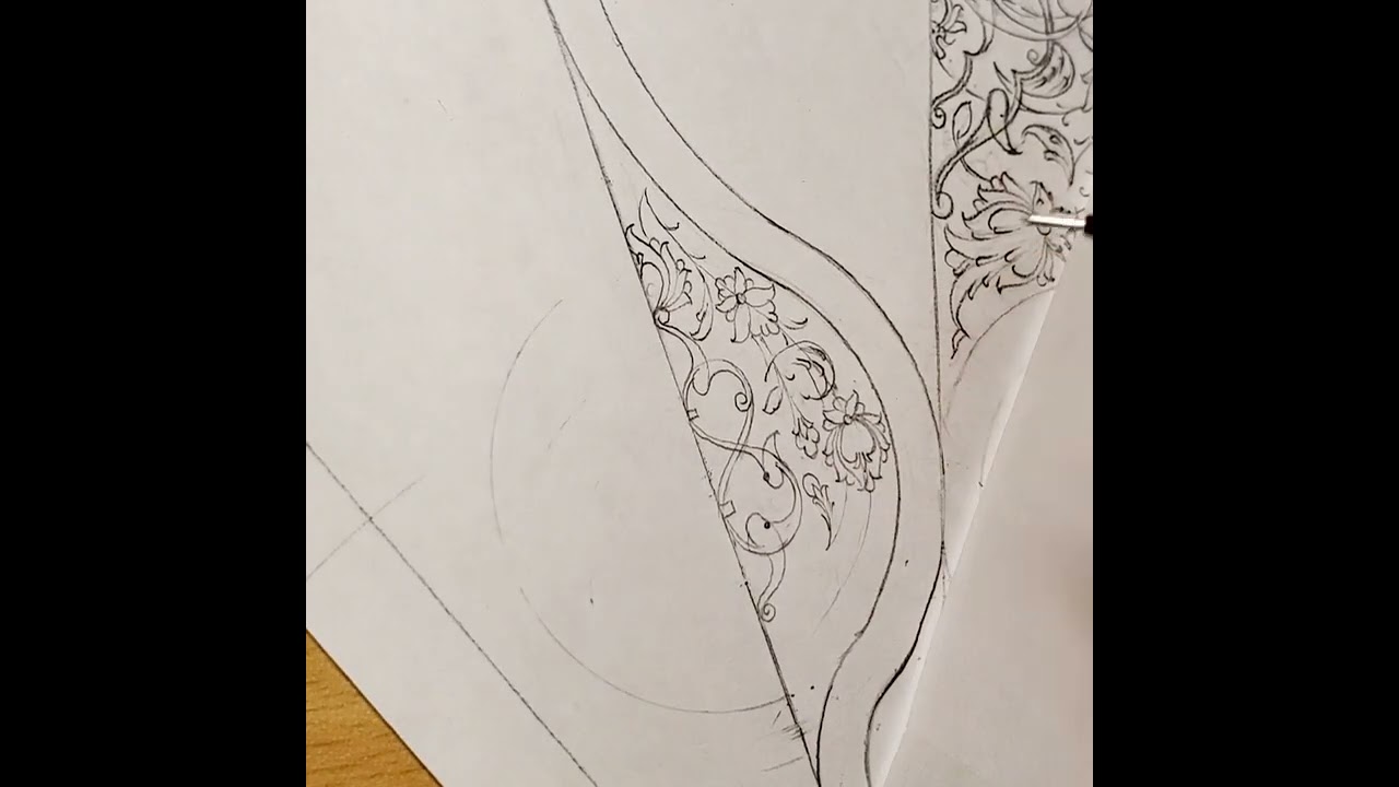 Persian illumination tutorials by Maryam Nadimi