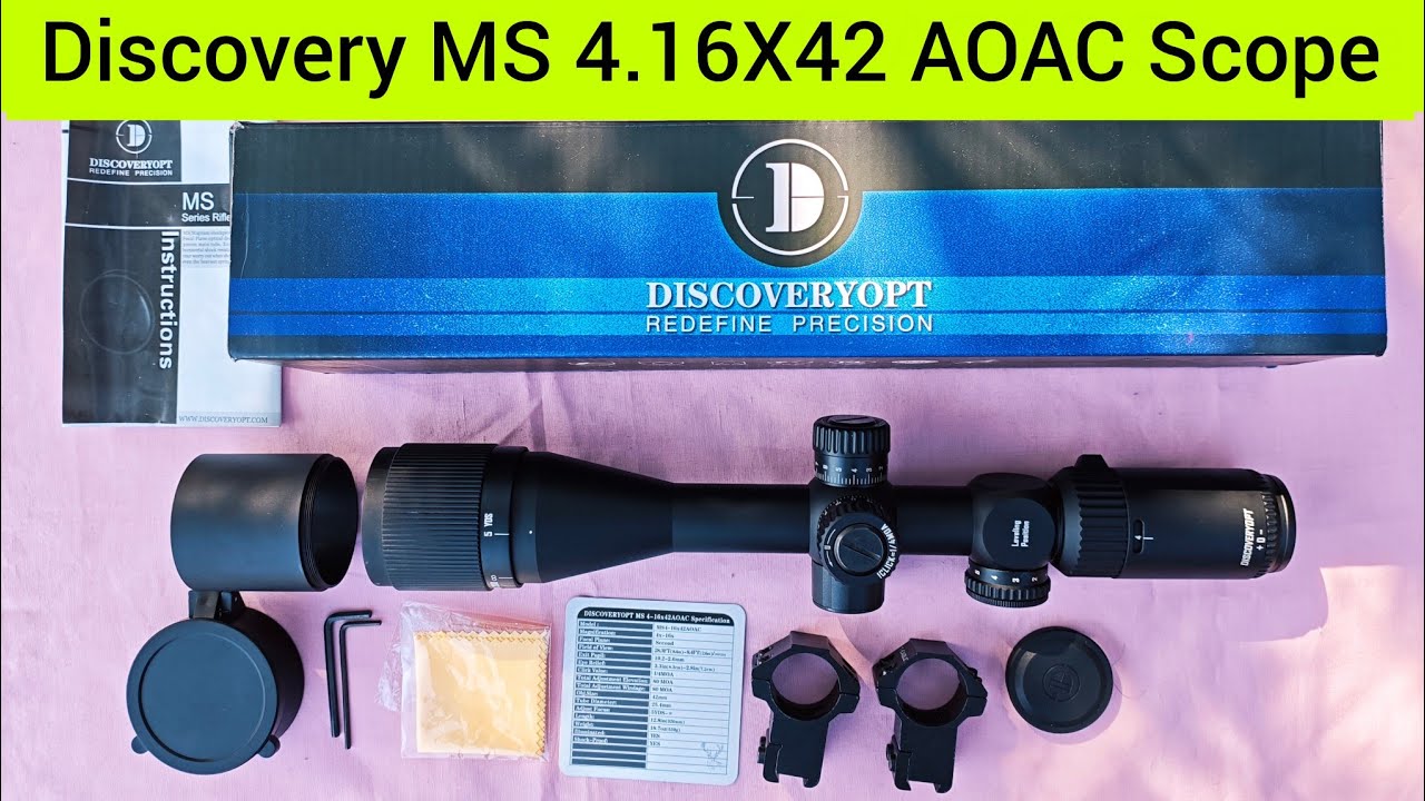Discovery MS 4.16.42 AOAC Scope Details Unboxing 