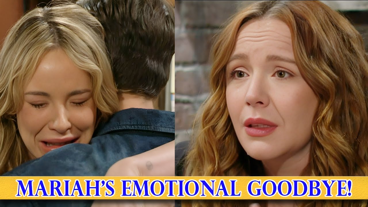 Обновление Y&R 🔴 Эмоциональное прощание Мэрайи меняет всё в Дженоа