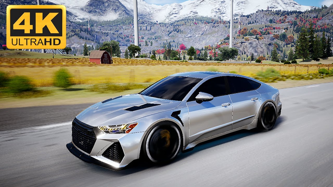 Carx Street - Audi RS 7 Full Setting Gameplay Version 1.14.1 4K 60 fps (Ultra Graphics)