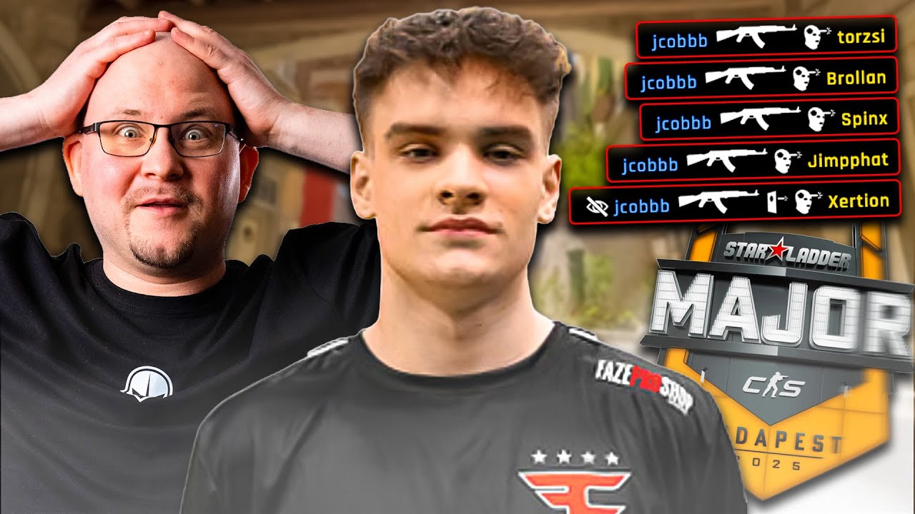 TOTALNA DOMINACJA W ĆWIERĆFINALE MAJORA - Faze vs MOUZ  | Starladder Budapest 2025
