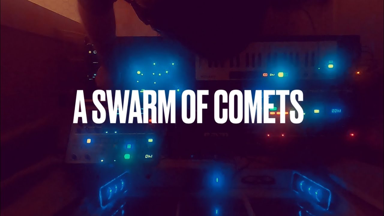 Minibrute 2S | Microfreak | Drumbrute Impact Live Jam - A Swarm of Comets
