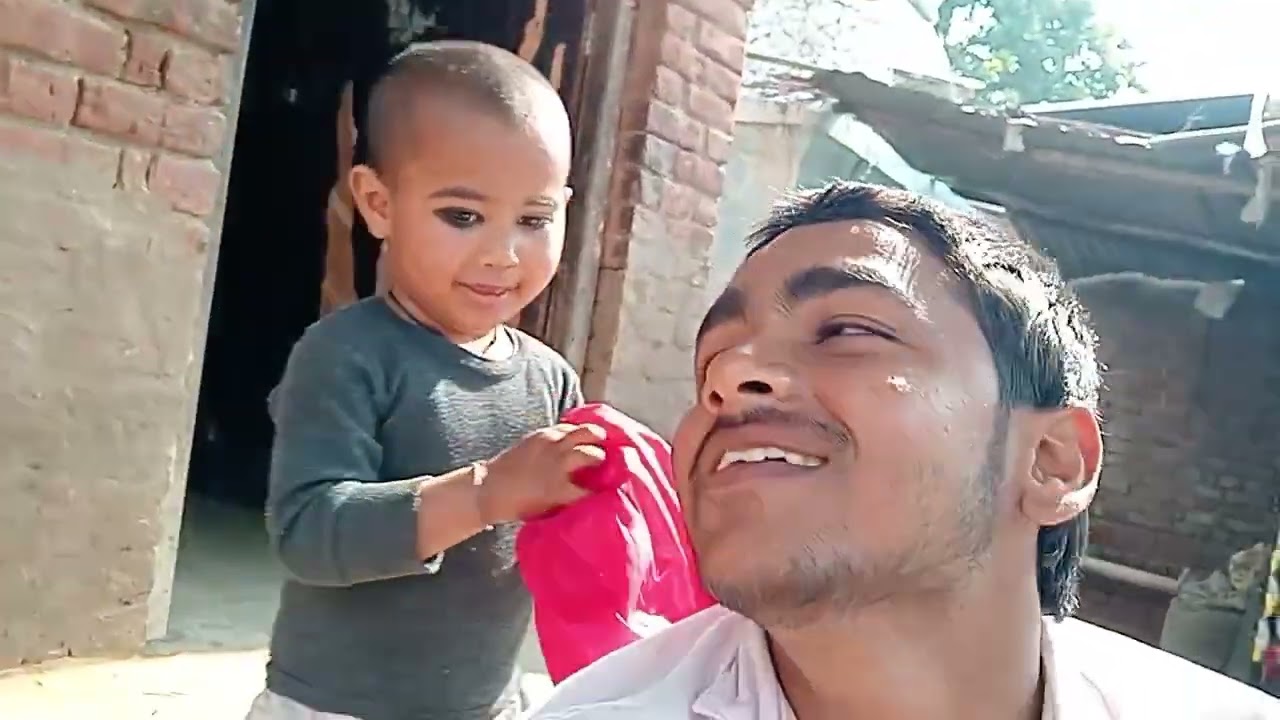 Aaj hamare gann me barat aai thi 🥰🚜