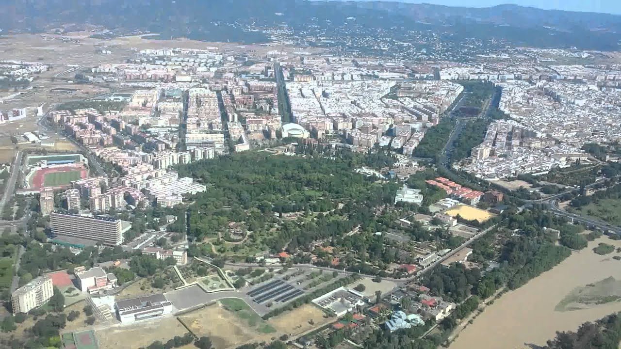 vuelo por Córdoba y aterrizaje