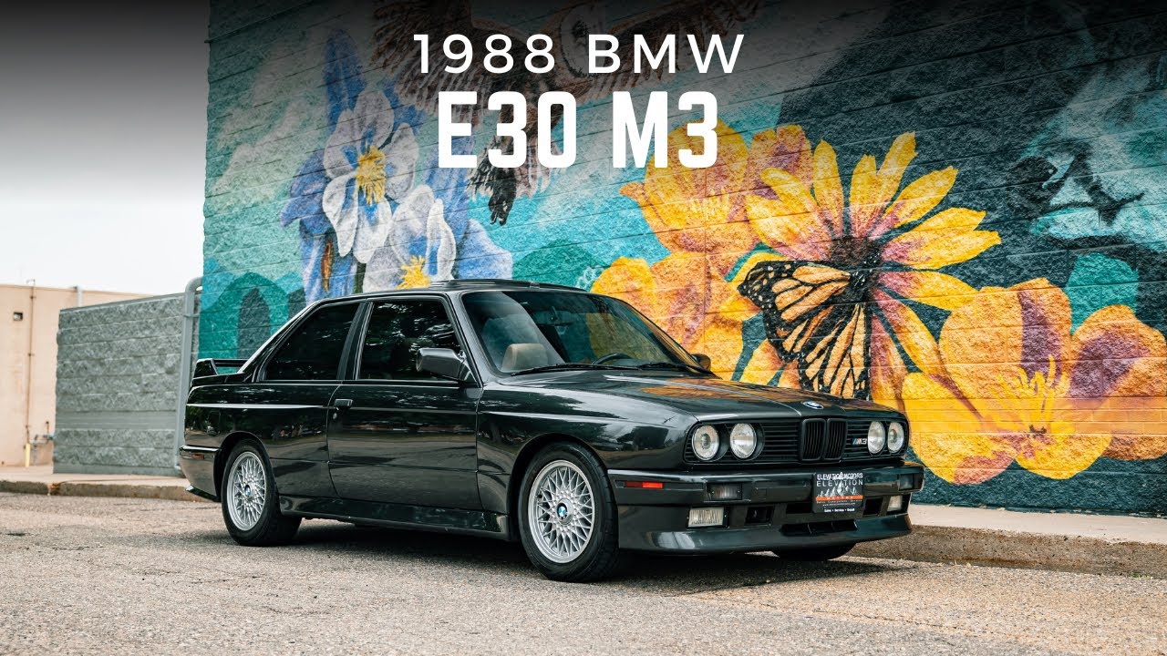 1988 BMW E30 M3