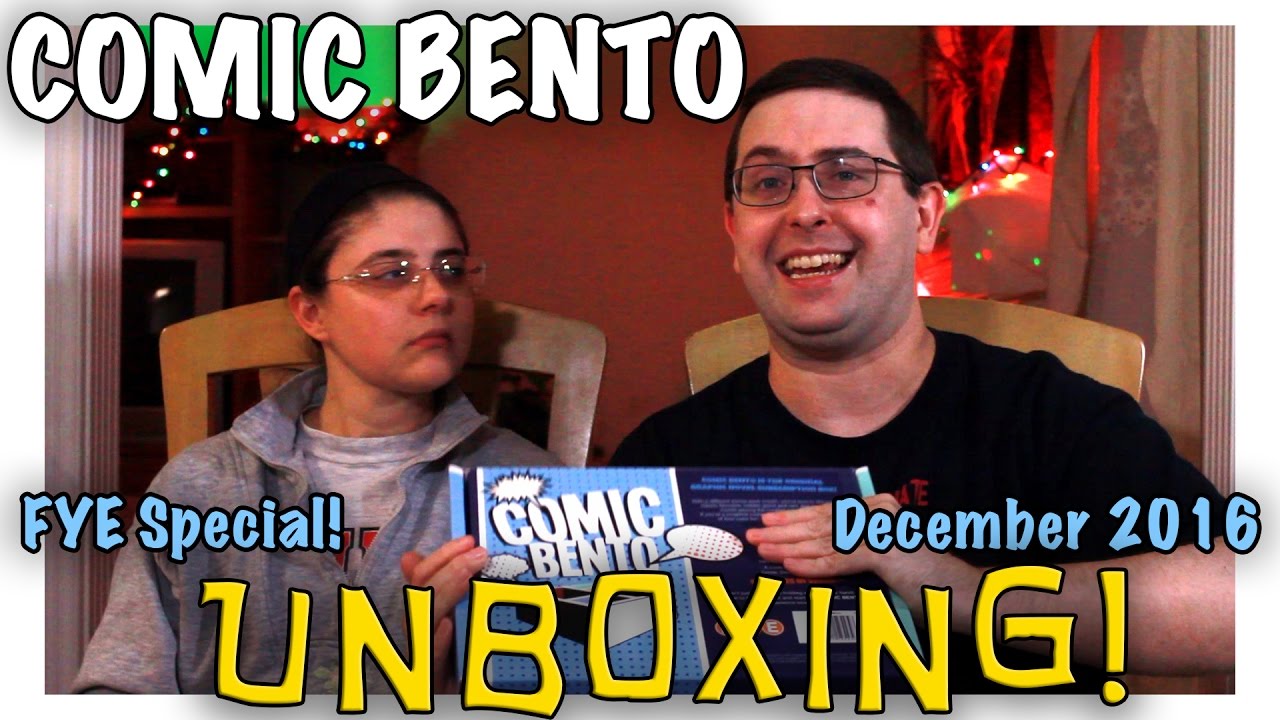 UNBOXING! Comic Bento FYE Special Edition - December 2016