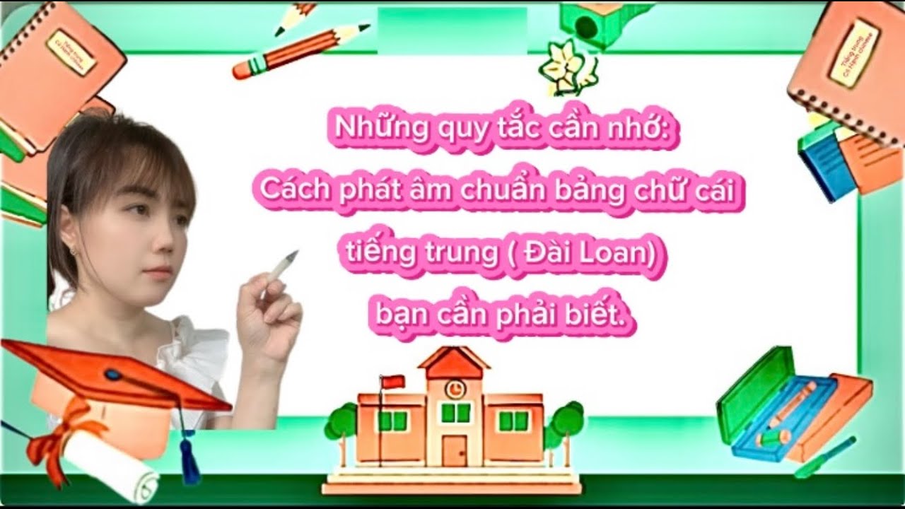 Những quy tắc cần nhớ | Cách phát âm | cách viết | bảng chữ cái Đài Loan.