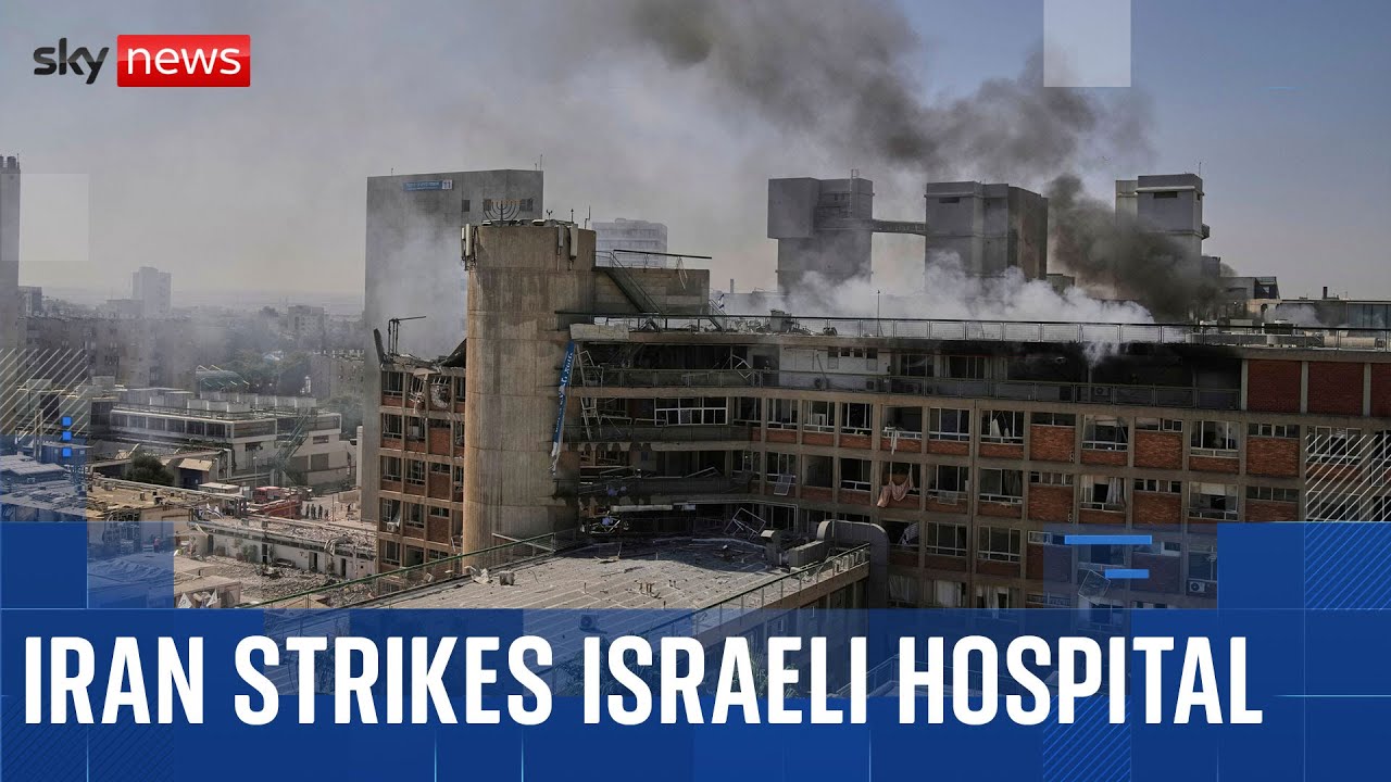 Iran strike on Israeli hospital leaves many injured