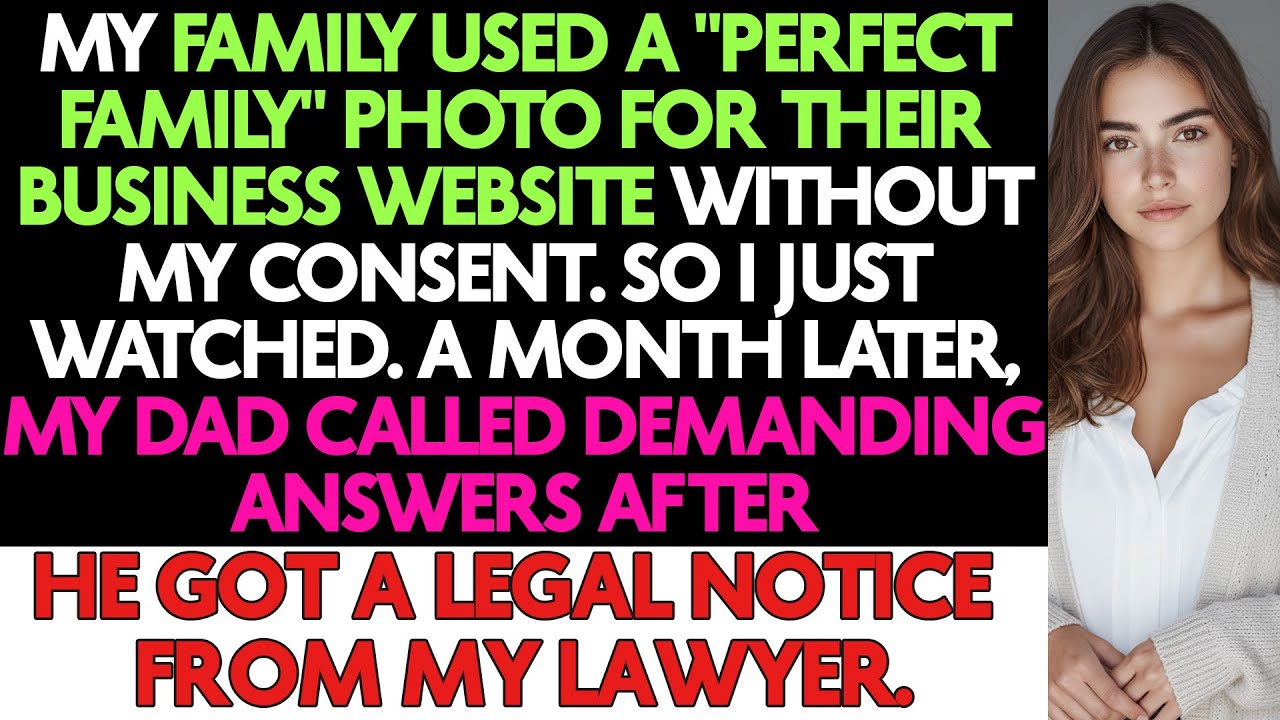 My Family Used My Face On Their Business Site — Without My Consent. I Replied With