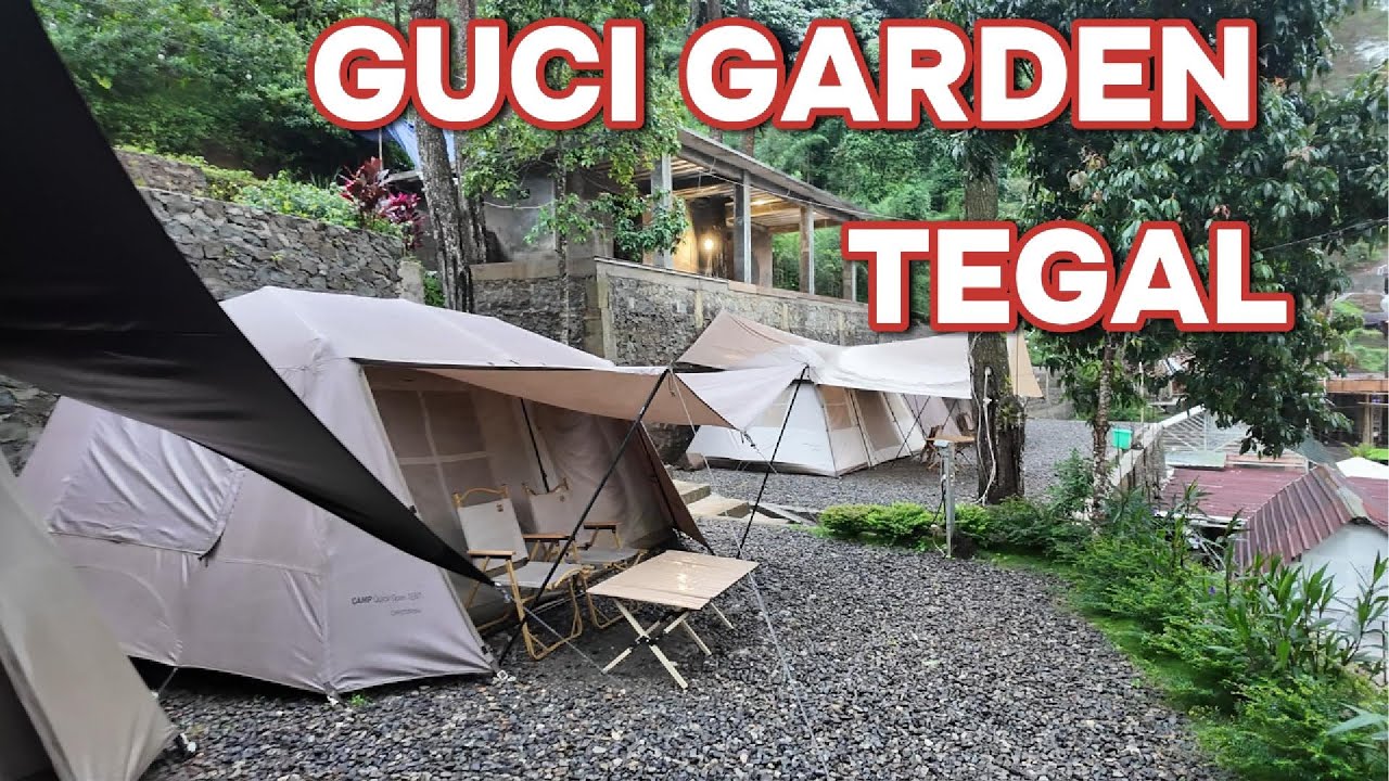 Korean Glamping di Guci Garden Tegal, dingiiin sejuuukk (Tegal eps 1)