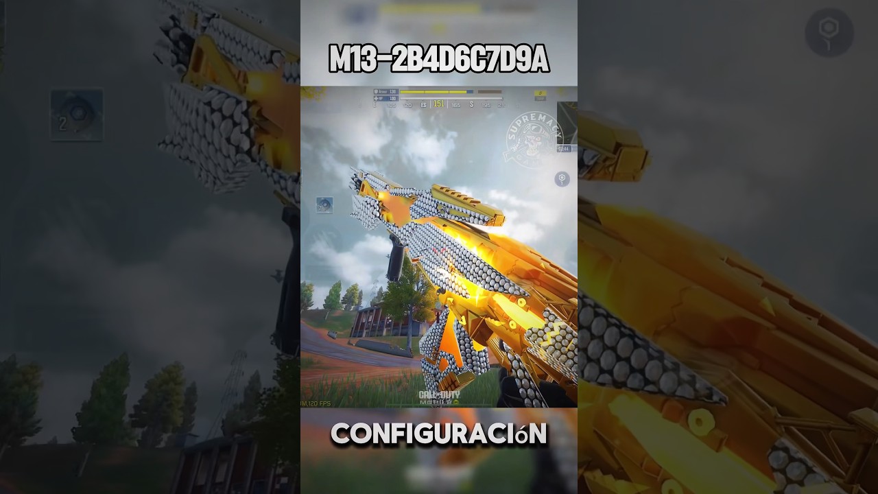 La mejor configuraci&oacute;n para la M13 en CODM #codm #codmlatam #br0ken #codmobile #m13 #m13mitica