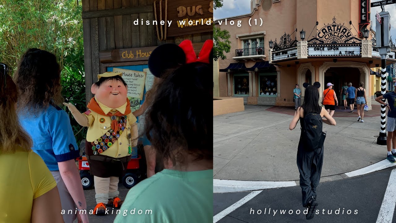 디즈니월드 브이로그 파트1 (애니멀킹덤, 할리우드 스튜디오) | DISNEY WORLD VLOG 1