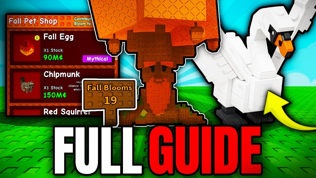 FULL GUIDE To The FALL MARKET UPDATE In GROW A GARDEN Roblox!