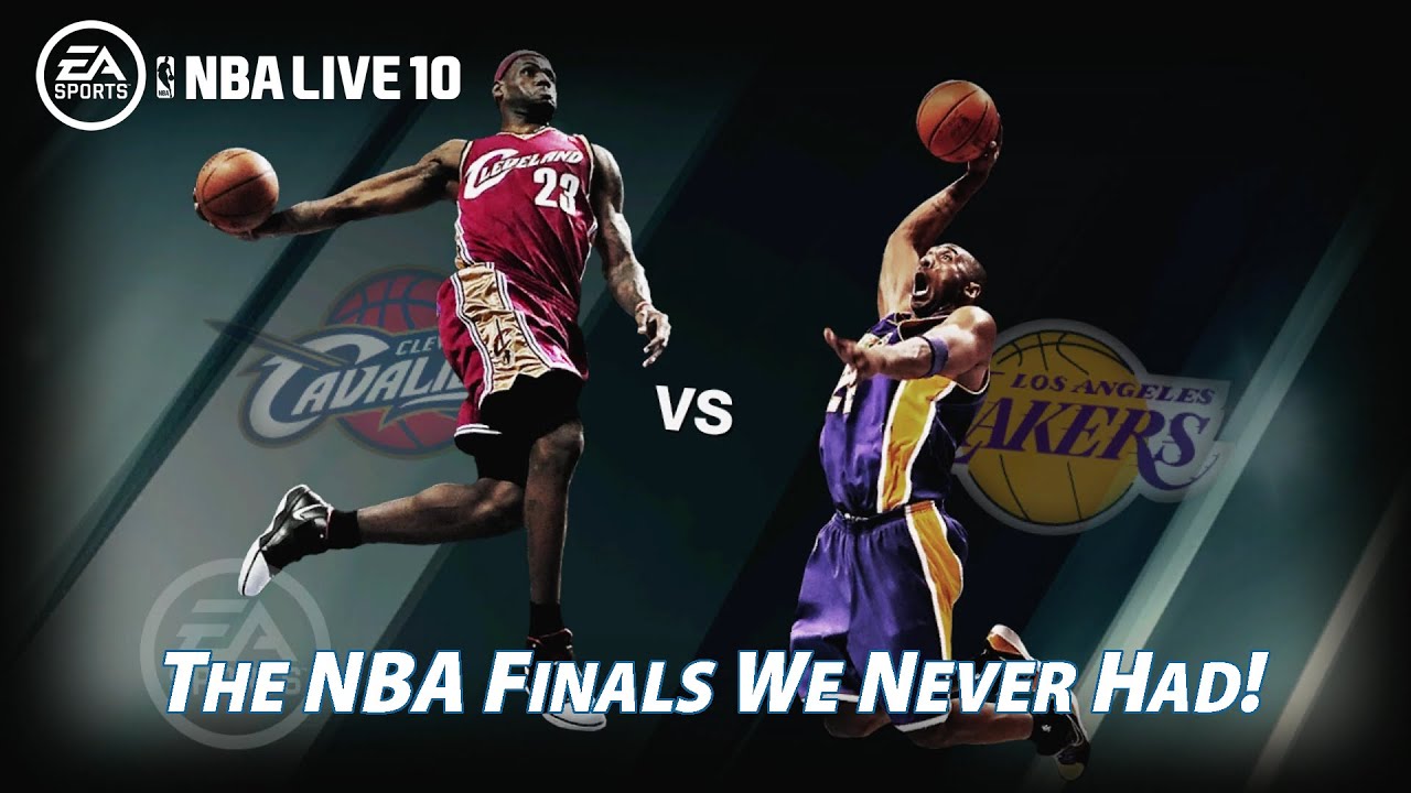 LeBron James vs. Kobe Bryant in NBA Live 10 - 