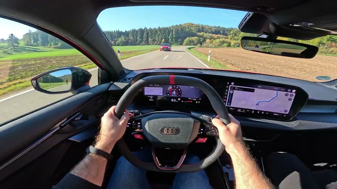 2026 Audi RS3 Sedan Facelift 2.5 TFSI (400 PS) | POV Test Drive