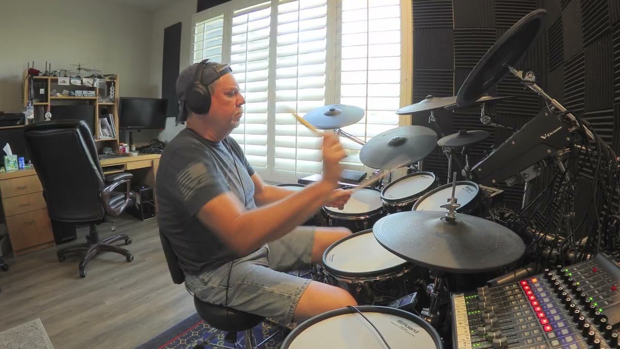 Phil Collins- Missed Again (Drum Cover)