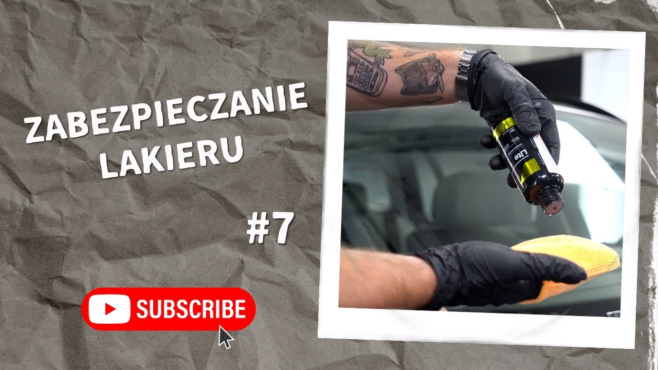 DIY#7 (dla początkujących) - ZABEZPIECZANIE LAKIERU POWŁOKĄ CERAMICZNĄ | CARPRO LITE