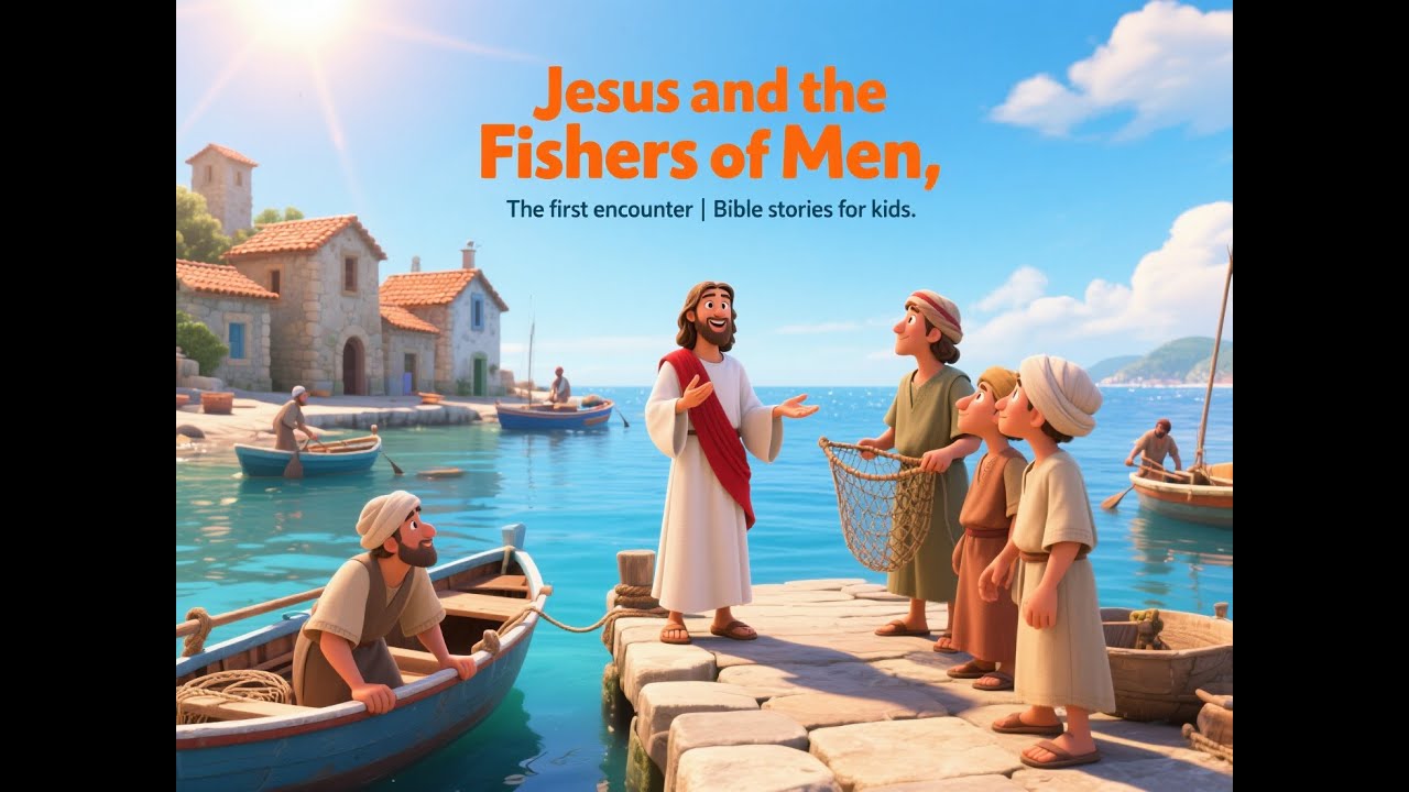 Jesus and the Fishers of Men – The First Encounter | Bible stories for kids🎣