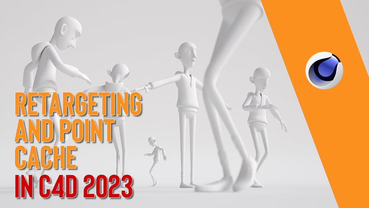 Retargeting and Point Cache in C4D 2023