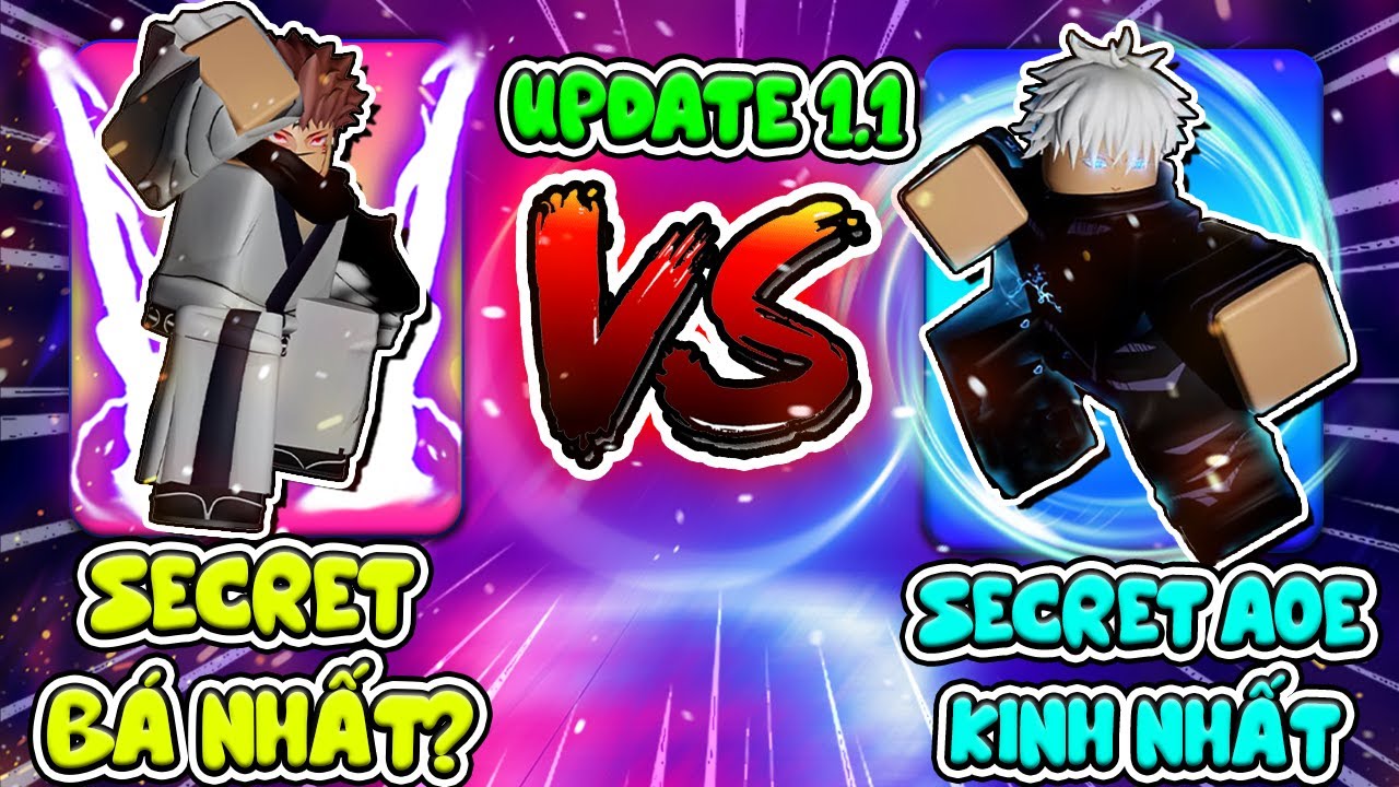 SUKUNA VS GOJO, SECRET NÀO BÁ HƠN? CÁCH VƯỢT BOSS EVENT KHÔNG CẦN DÙNG SECRET! TOÀN BỘ UPDATE 1.1 AV