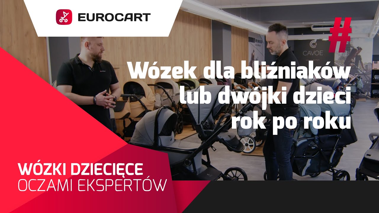 Wózek dla bliźniaków lub dwójki dzieci rok po roku - Wózki Dziecięce Oczami Ekspertów