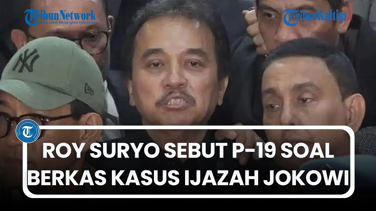 Roy Suryo Sebut P-19 Soal Berkas Perkara Kasus Ijazah Jokowi yang Dilimpahkan, Apa Artinya?