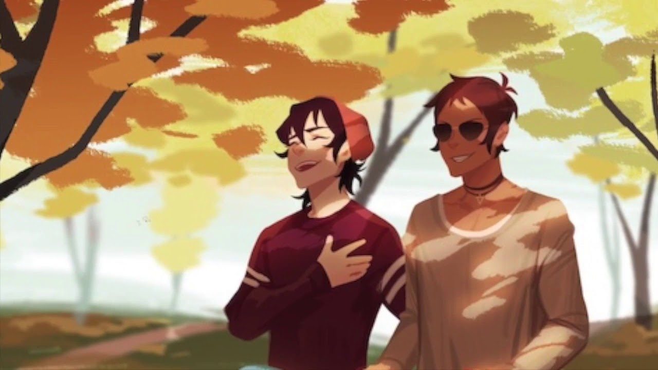 Voltron klance.   This is me