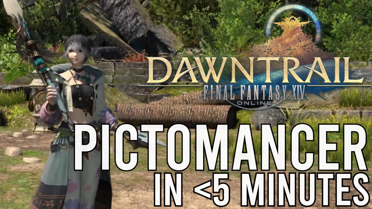HOW TO PICTOMANCER IN LESS THAN 5 MINUTES - a guide by JillTime | FFXIV