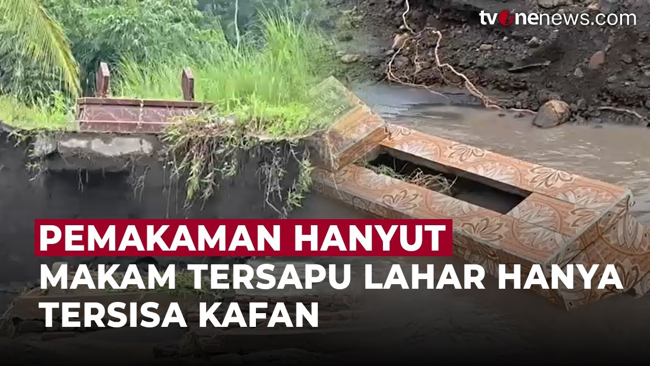 Banjir Lahar Semeru Hantam TPU, Puluhan Makam Hilang | OneNews Update