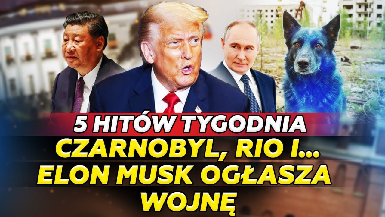 NIE DOGADALI SIĘ!❌ TRUMP podejmuje DECYZJĘ💥MUSK wkracza do WOJNY!🔥 5 HITÓW TYGODNIA @24 Polska