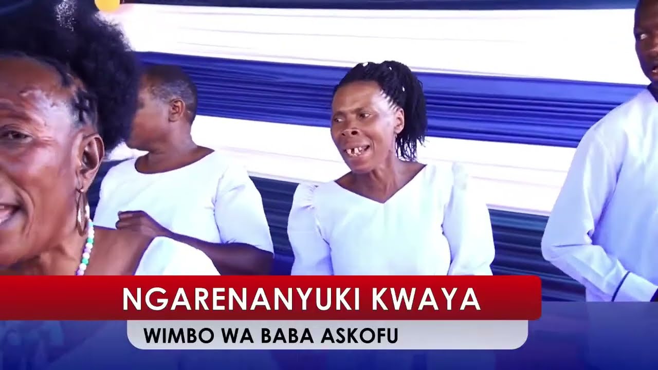 KWAYA YA NGARENANYUKI WAKIMWIMBIA DR.BISHOP SIXBERT PAUL MKELEMI