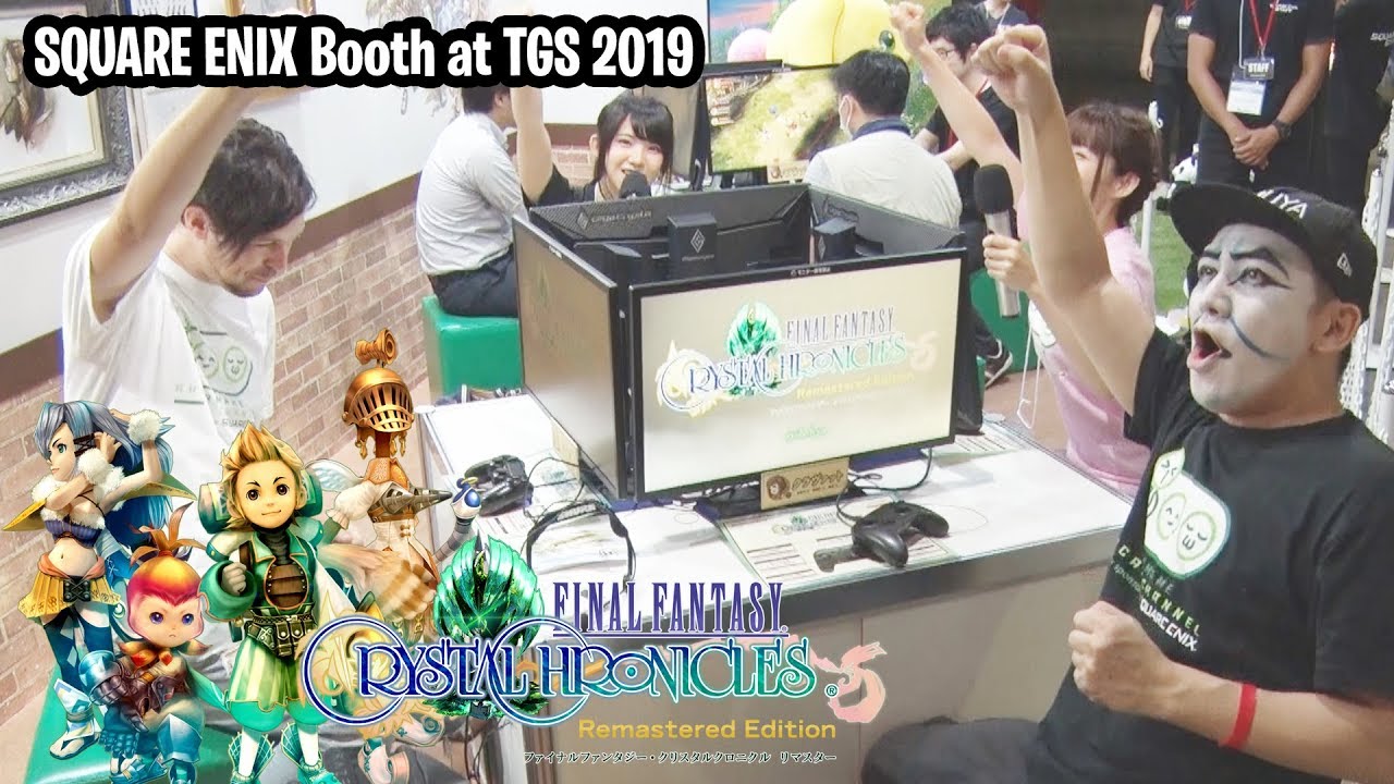 SQUARE ENIX Booth at TGS2019 / FINAL FANTASY CRYSTAL CRONICLES Remastered Edition GAMEPLAY