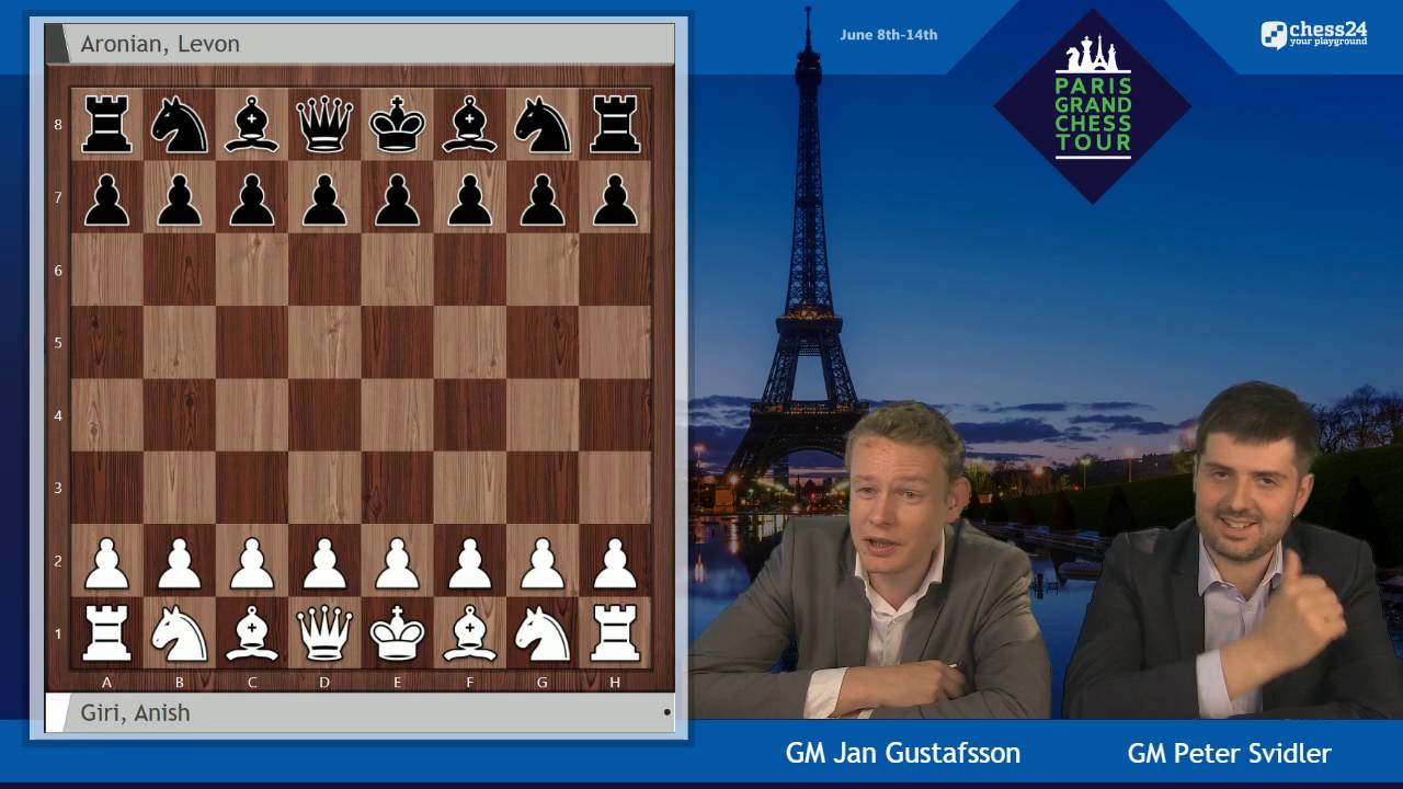 Paris Grand Chess Tour - Rapid Round 1 - Live commentary by Jan Gustafsson and Peter Svidler