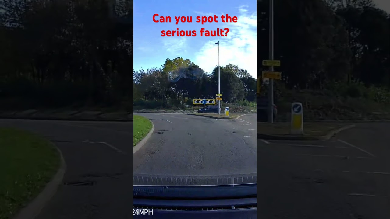 Serious Driving Test  Fault #1