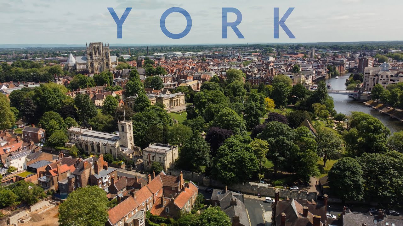 YORK | Down by the River | 4K Drone Film